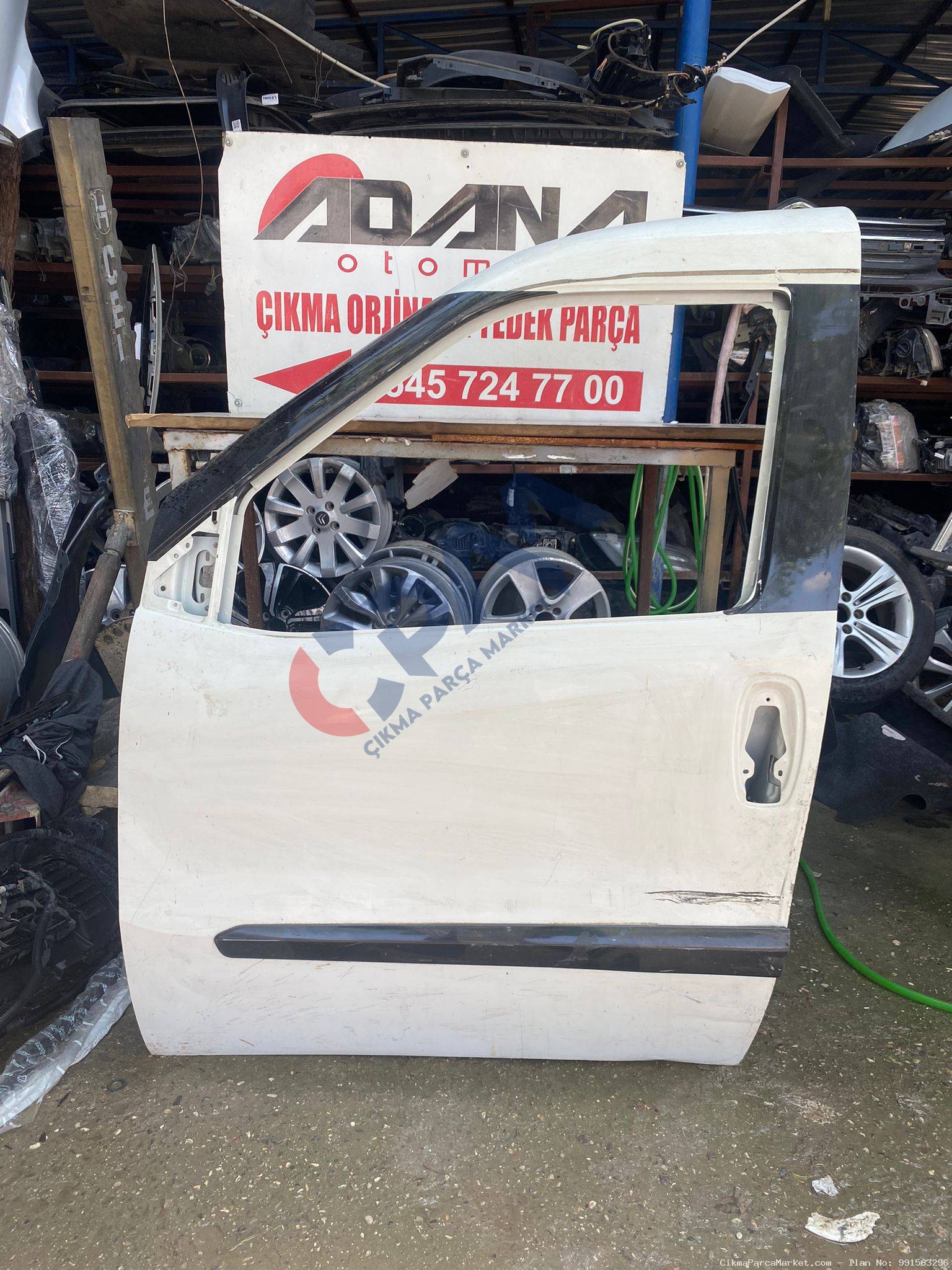 2014 2020 Fiat Doblo Sol ön kapı Kapı