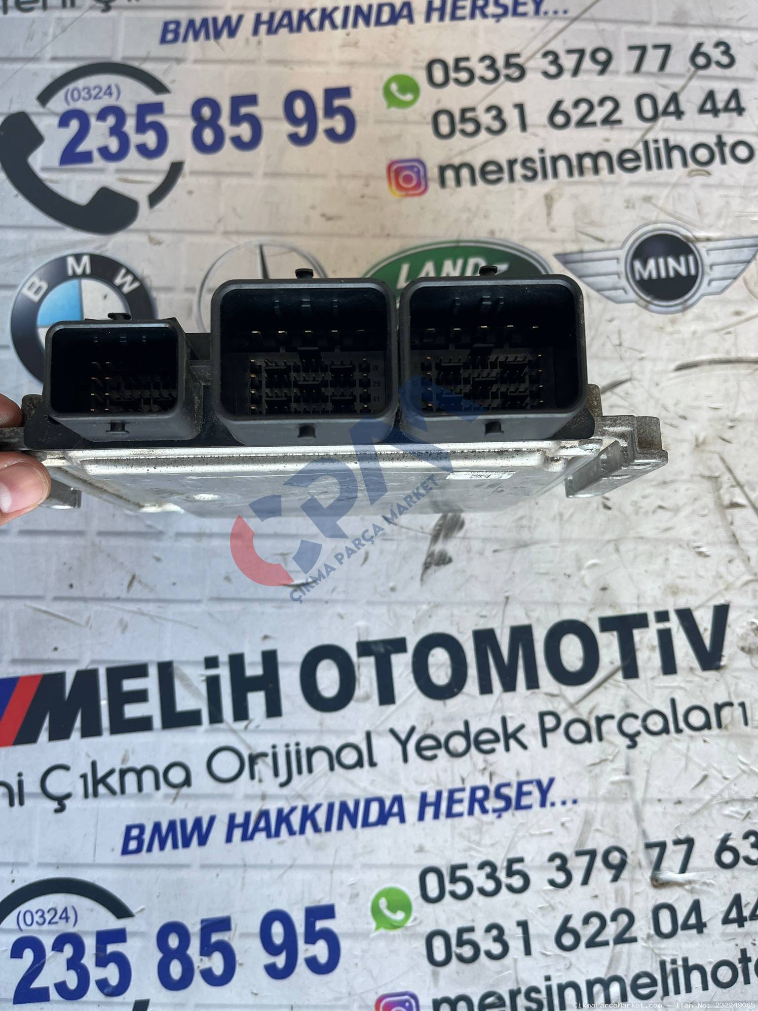 PEUGEOT ÇIKMA 308 207 17.4 VTİ MOTOR BEYİN 0261S04009