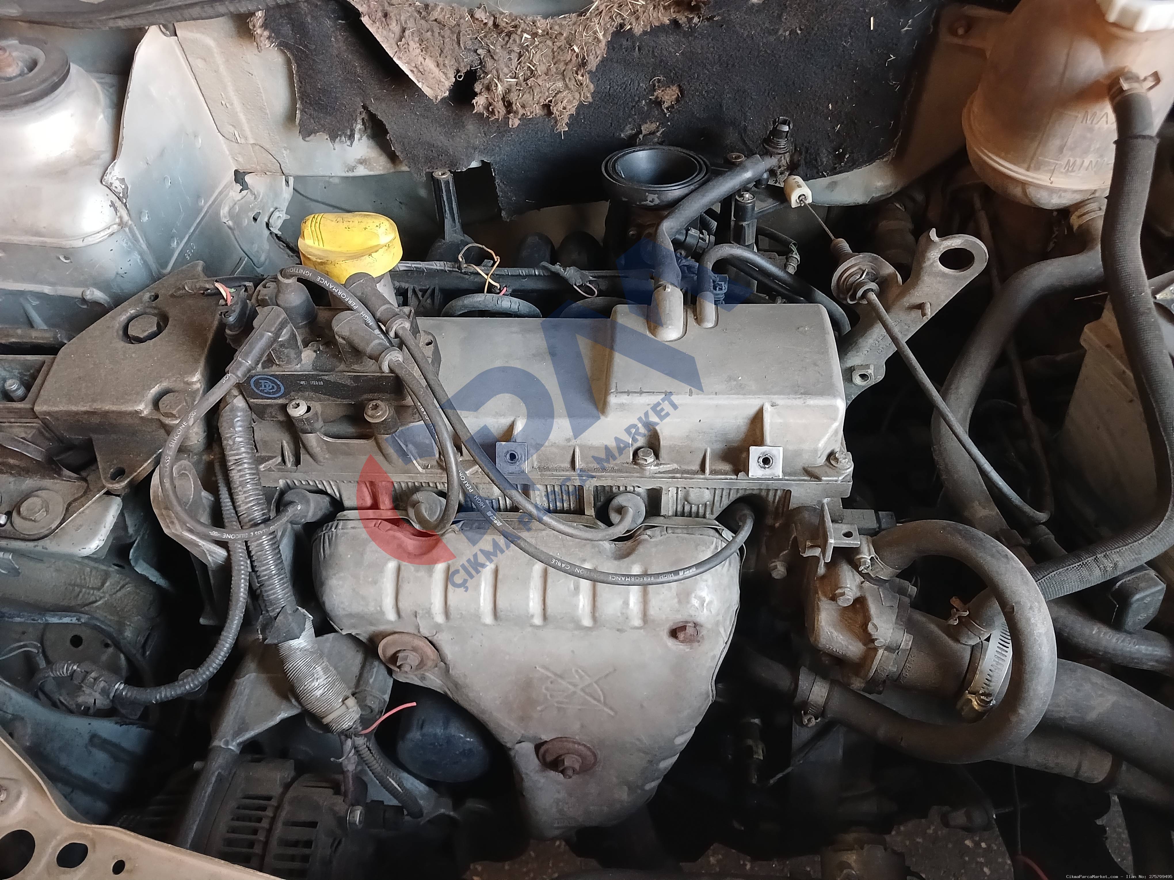 1998 2004 Renault Clio 1.4 Enjeksiyonlu Komple Motor