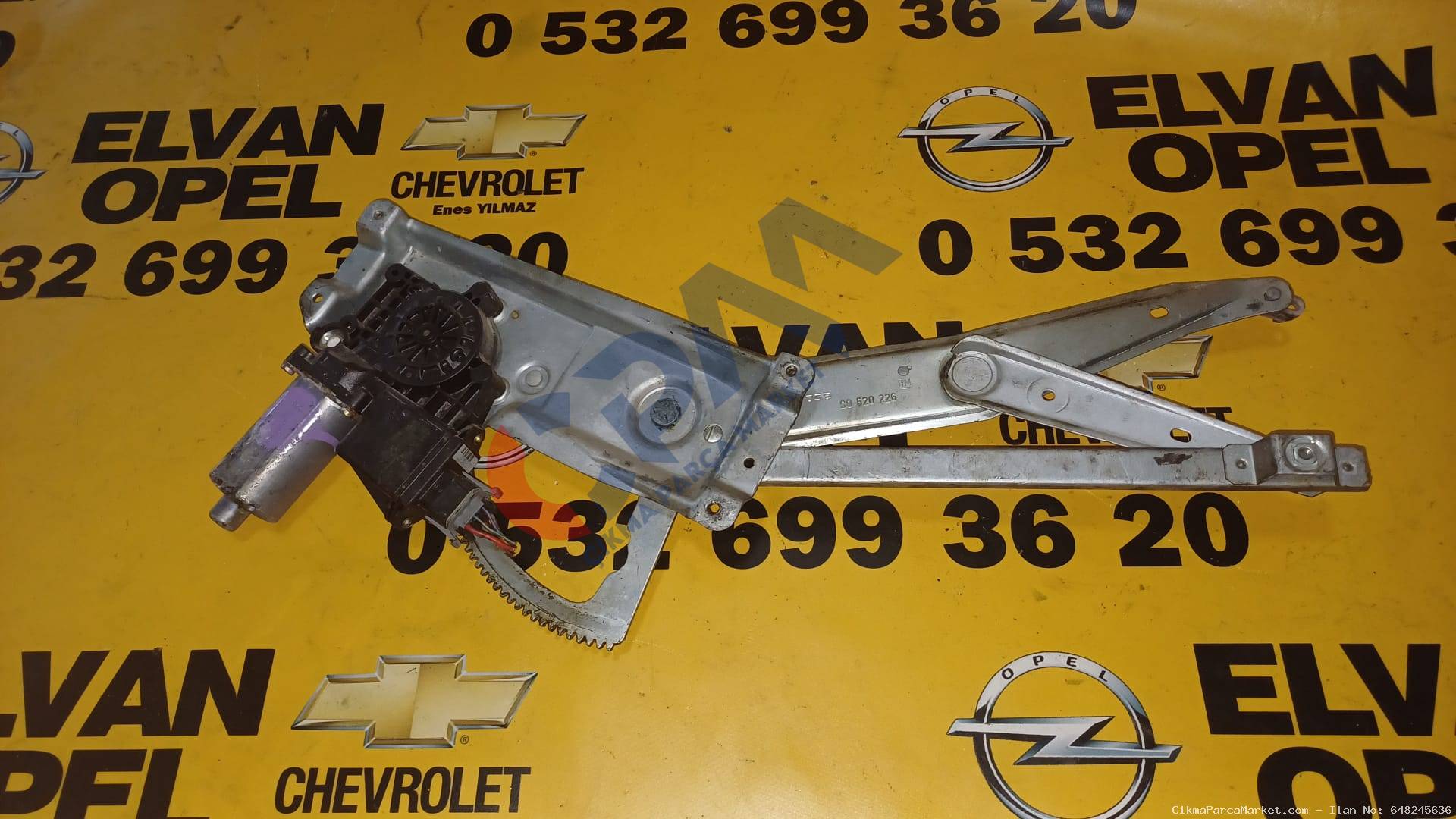 1996 2001 Opel Vectra B Çıkma Sağ Ön Cam Krikosu 90520226