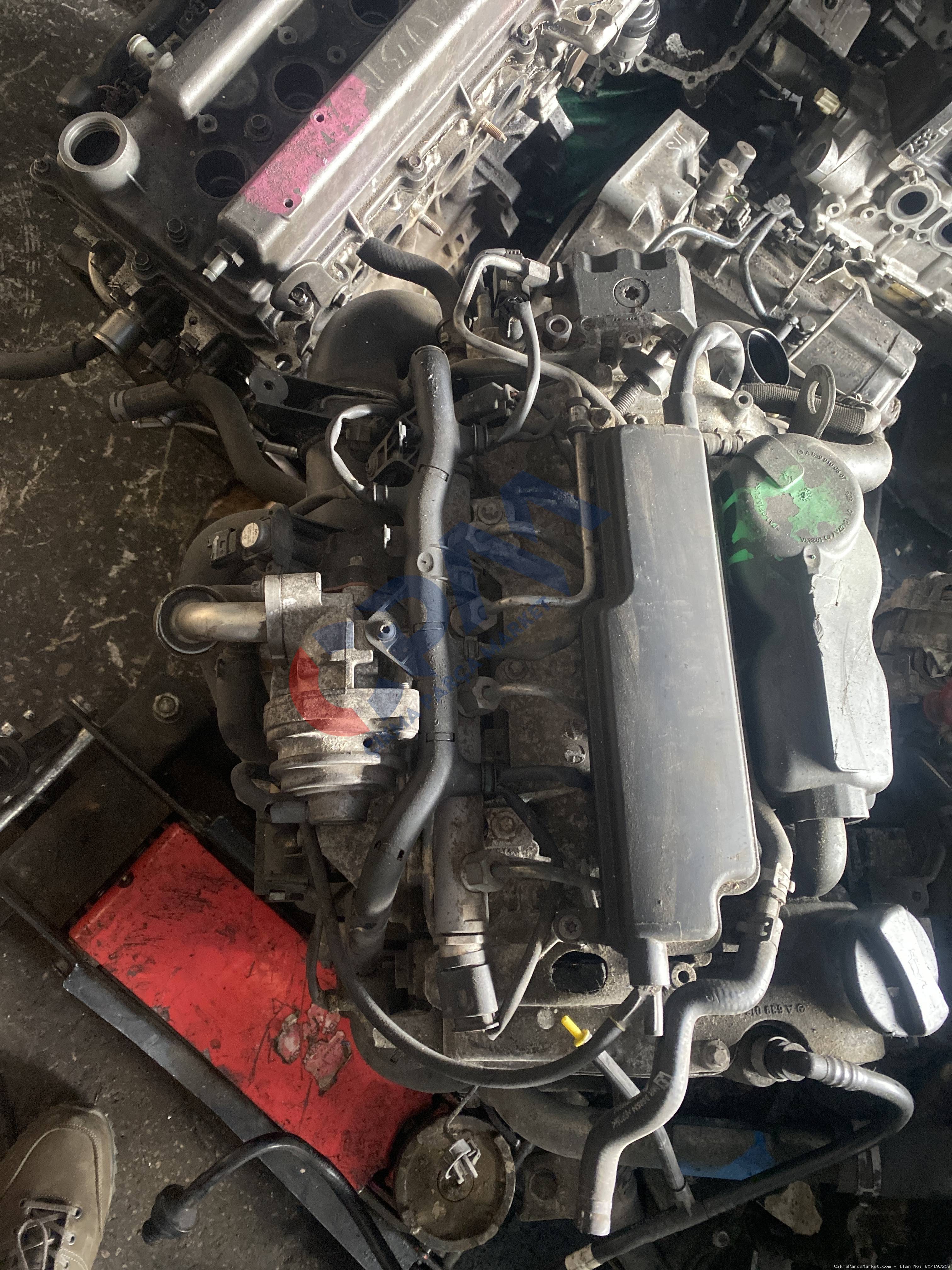 2009 Mitsubishi Colt Volt dizel motor  Komple Motor