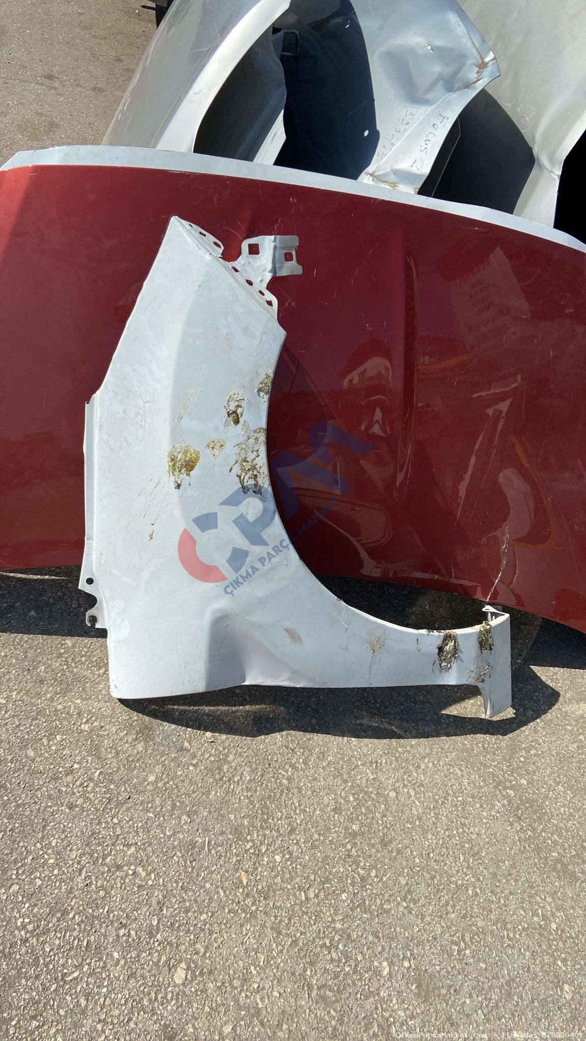 2009 2018 Ford Fiesta Fiesta kaput  Ön Çamurluk