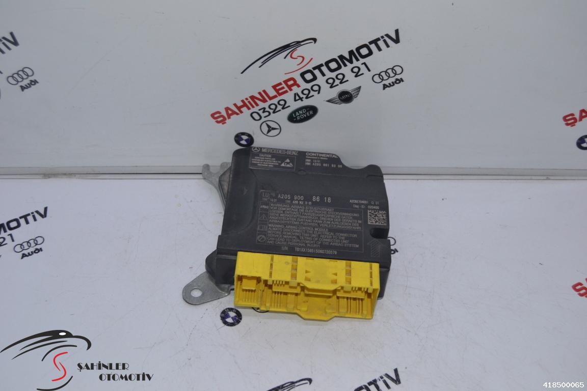 Mercedes C Serisi A205 W205 Airbag Beyni a2059008618