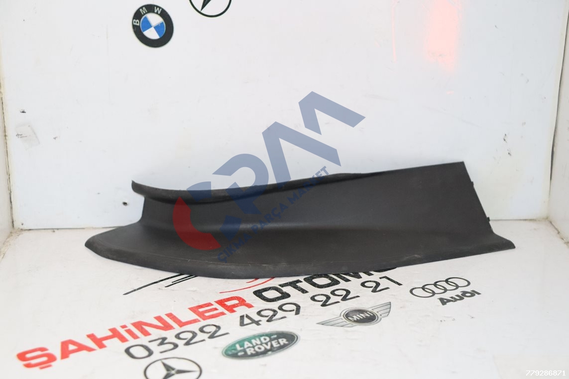 BMW 5 Serisi F10 Bagaj Su Oluk Kapağı Sol Arka Trim kapağı 51497453355