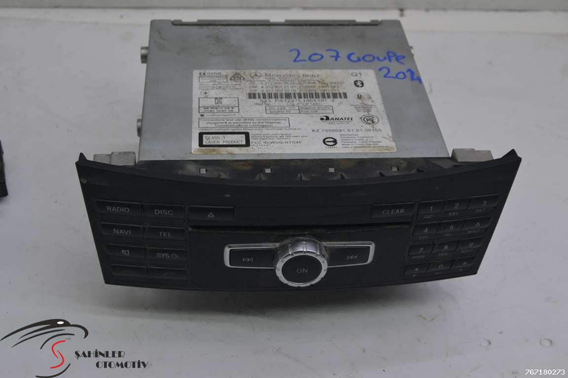 Mercedes E Serisi W212 A212 Teyp Navigasyon A2129001826