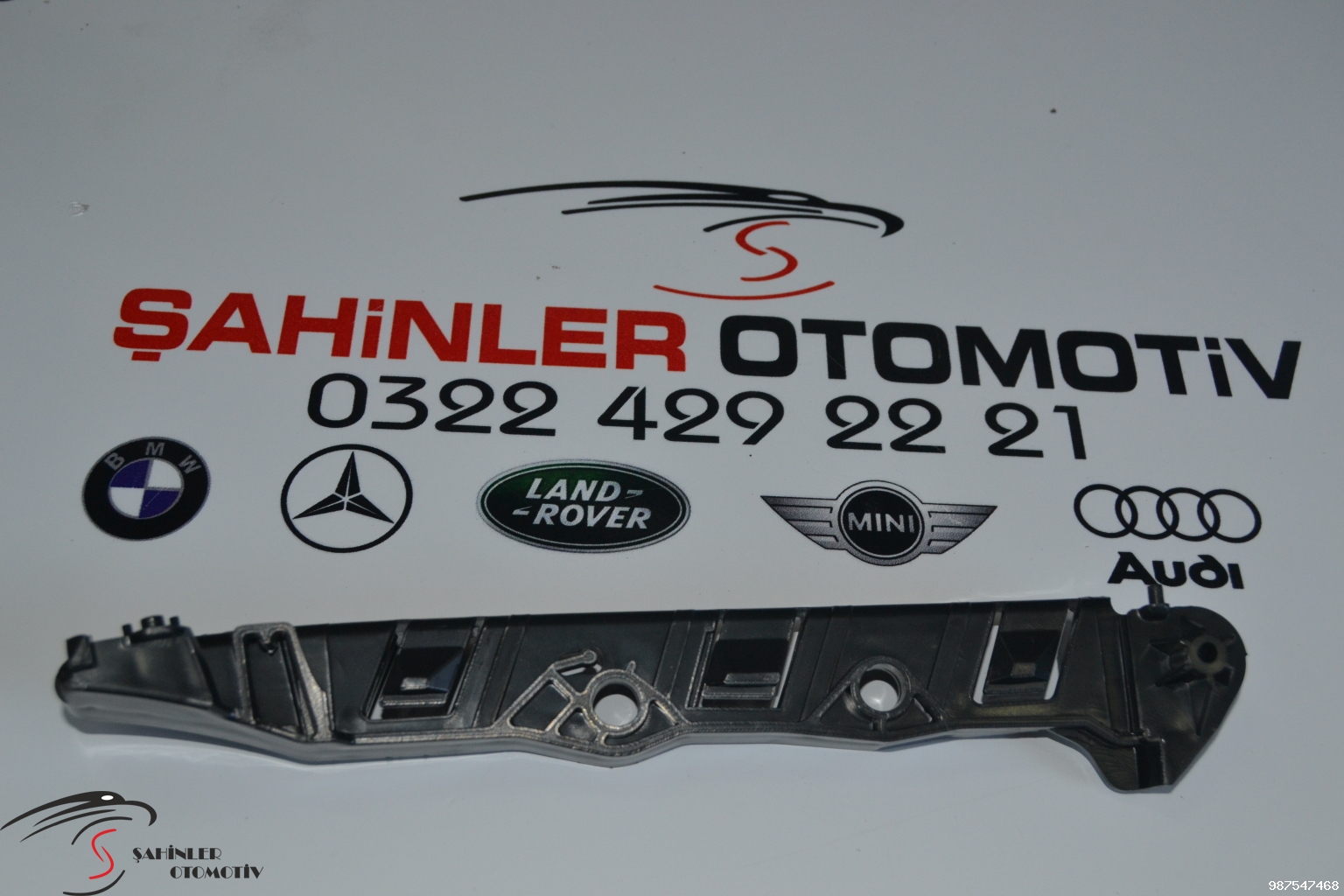 BMW 5 Serisi E60 LCİ Sağ Ön Tampon Braketi 51117178078