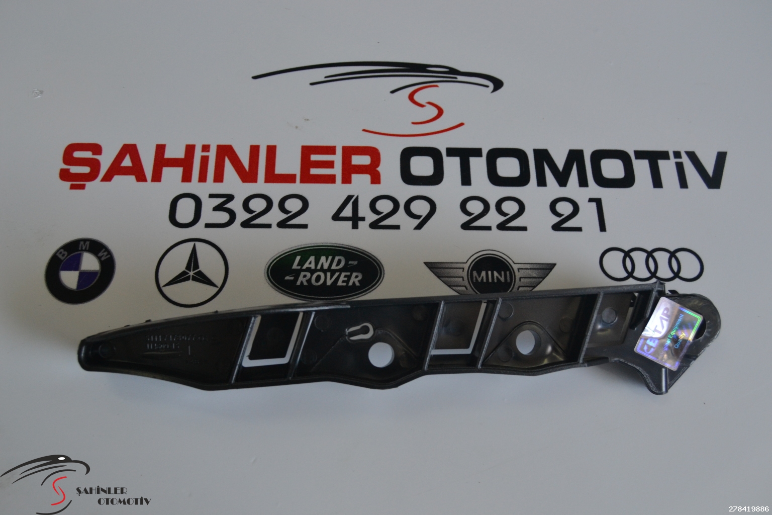 BMW 5 Serisi E60 Sol Ön Tampon Braketi 51117178077