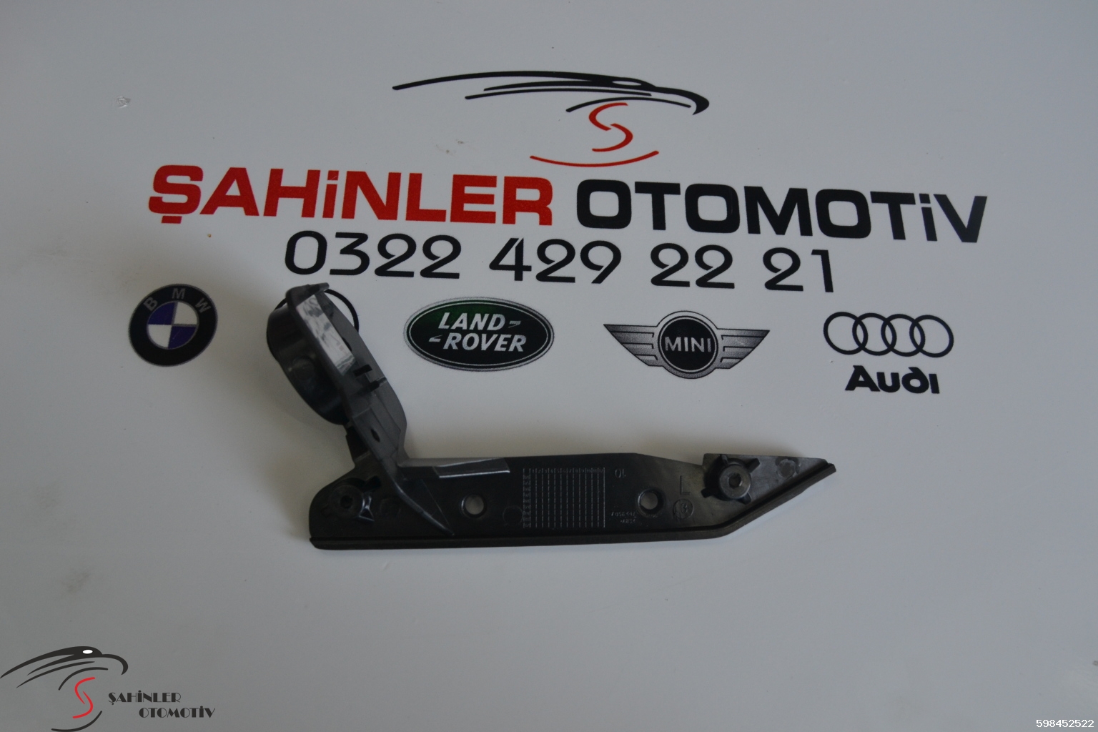 BMW 3 Serisi E90 E91 Sol Ön Tampon Braketi 51117058447