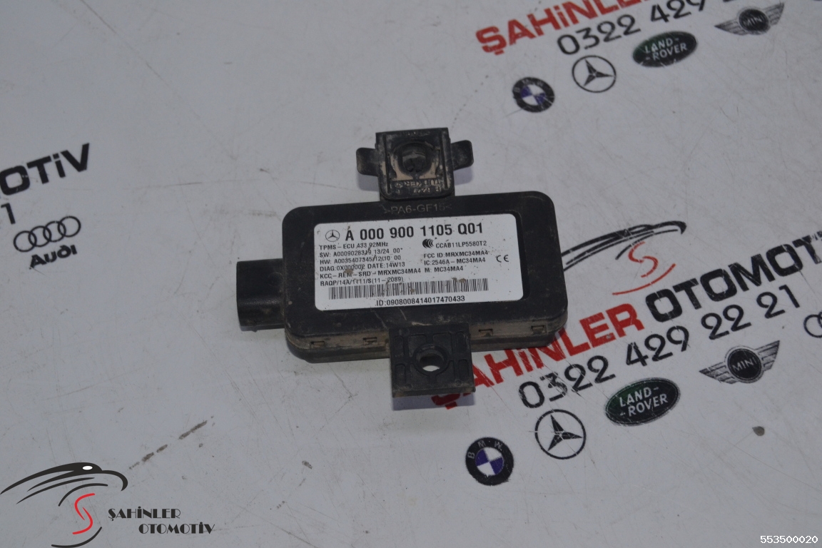 Mercedes C Serisi A205 W205 Lastik Basınç Beyni A0009001105