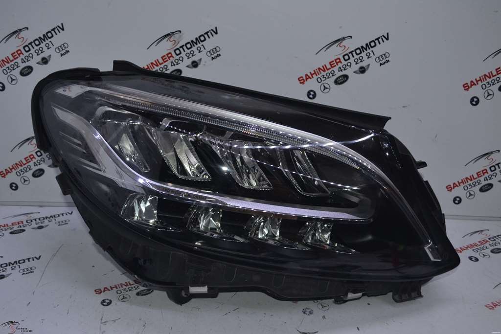 Mercedes C Serisi a205 w205 makyajlı led far 2017 2018 2019 2020 2021 Sağ Ön Far 