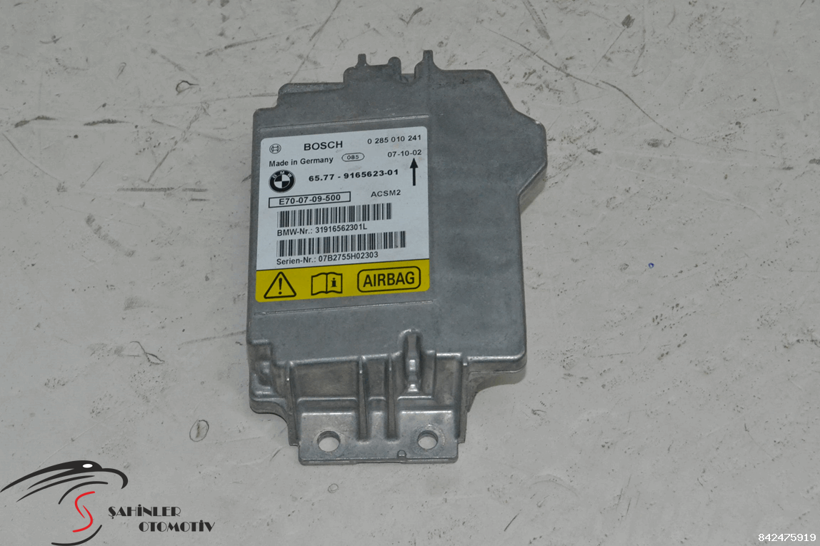 BMW X5 Airbag Beyni 6577916562301