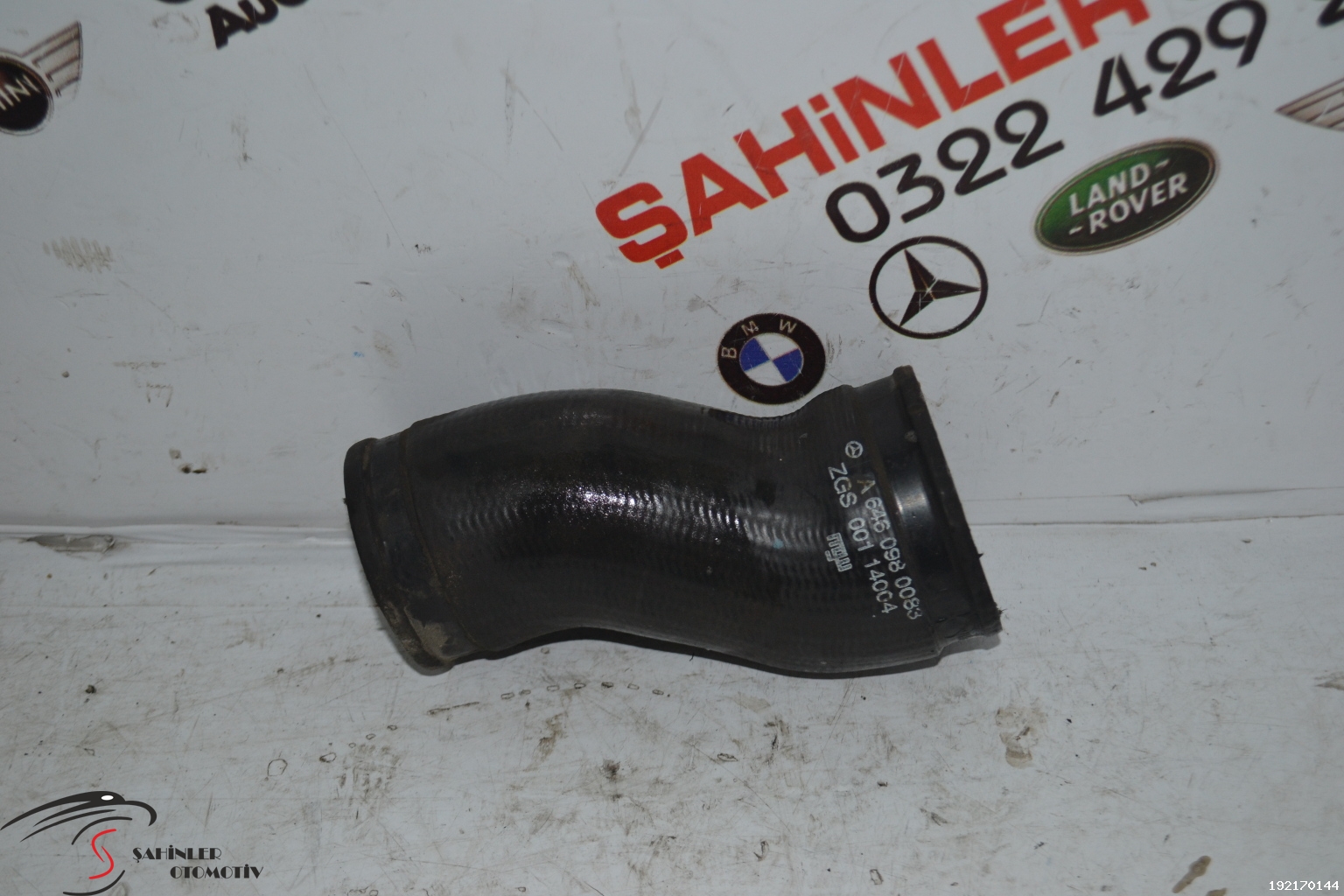 Mercedes Sprinter A646 W646 VIANO W639 2.0 CDI Turbo Hortumu A6460980083