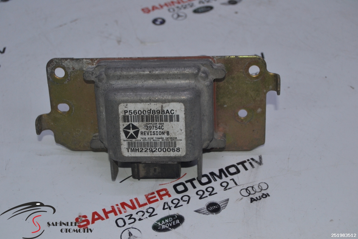 2002 2007 Jeep Cherokee YOLCU HAVA YASTIĞI KONTROL ÜNİTESİ Kontrol Ünitesi P56009899AC