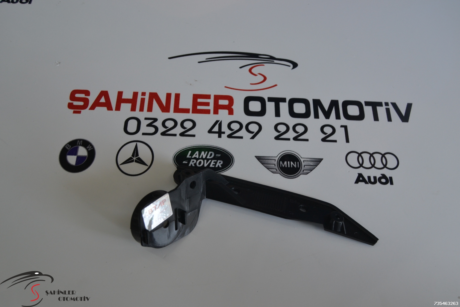 BMW 3 Serisi E90 E91 Sağ Ön Tampon Braketi 51117058448