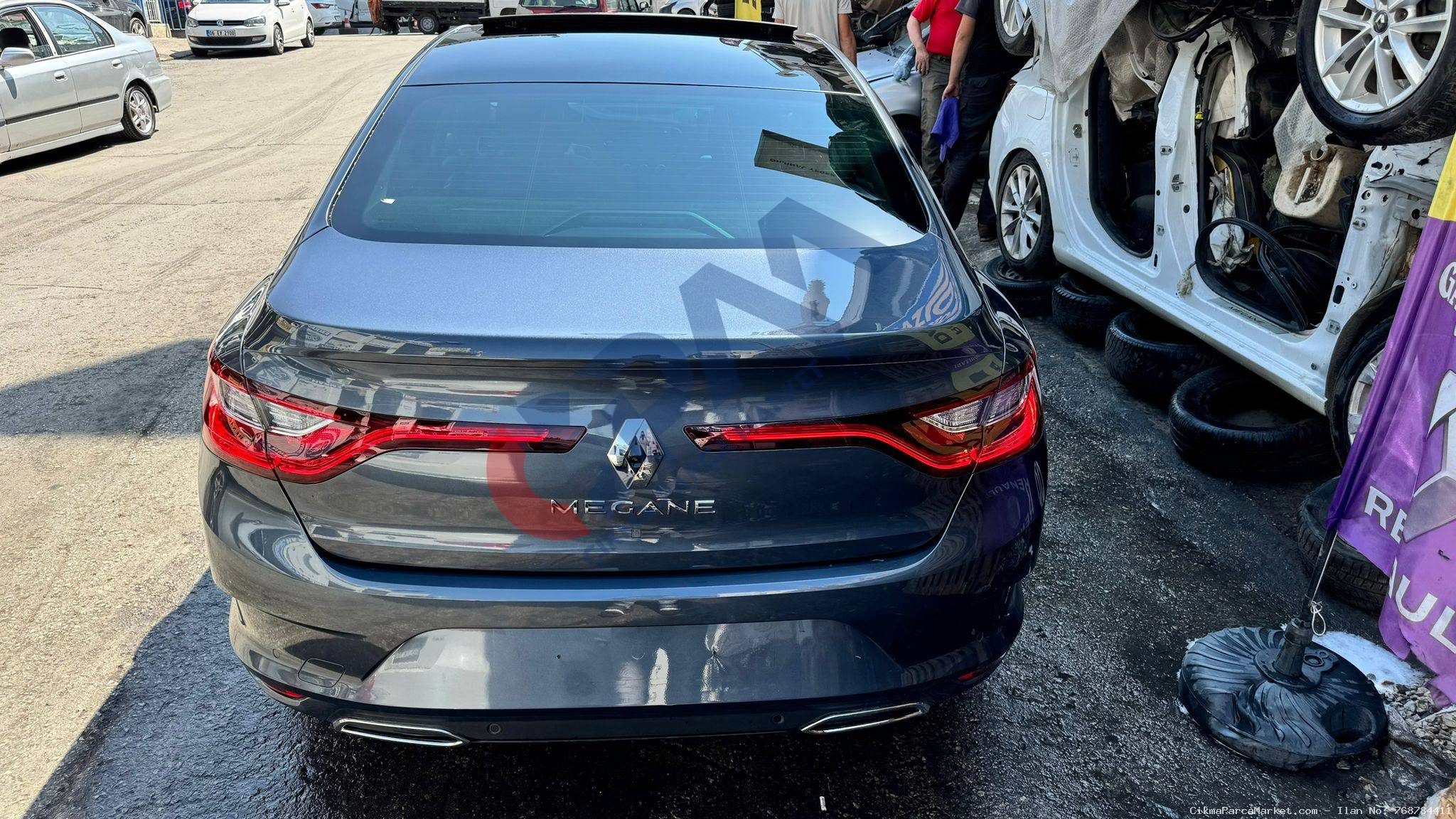 2020 2024 Renault Megane 4 Kesme Çıkma Komple Arka