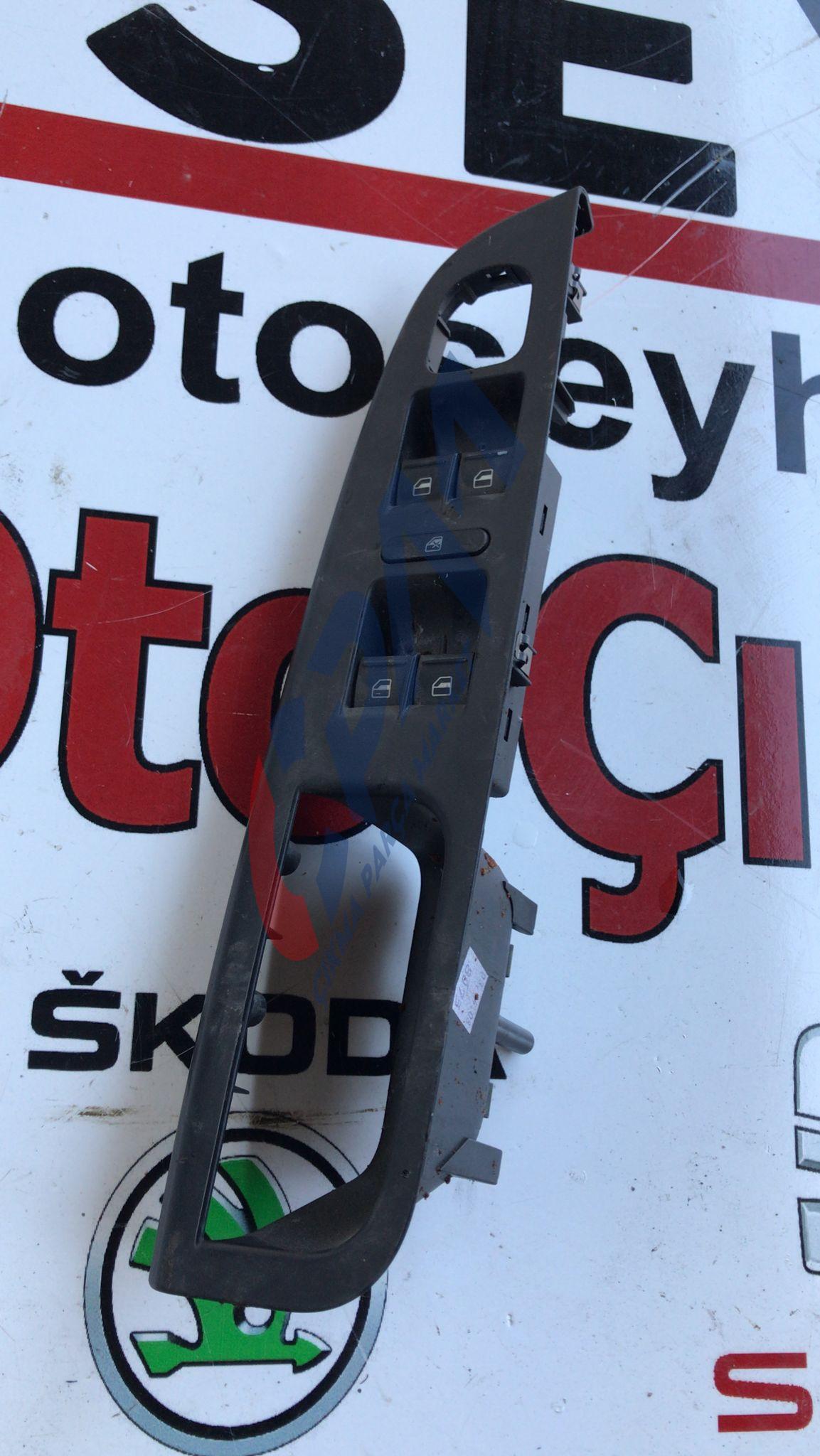 1K4868050C 1K4959857B vw golf 5 sağdan direksiyon dörtlü cam düğmesi