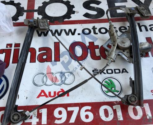 6K4959802F volkswagen caddy 6K sol ön kapı cam motoru krikosu