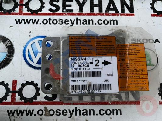 98820 AV21A nissan primera 2007 airbag beyni