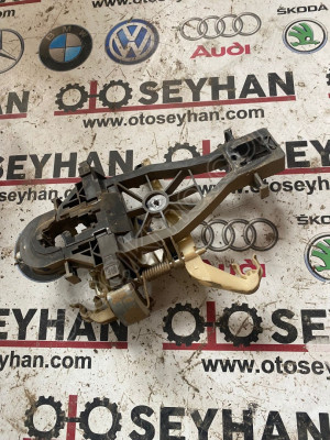 2K0843351D vw caddy 2008 sol sürgülü kapı açma kolu braketi mekanizması