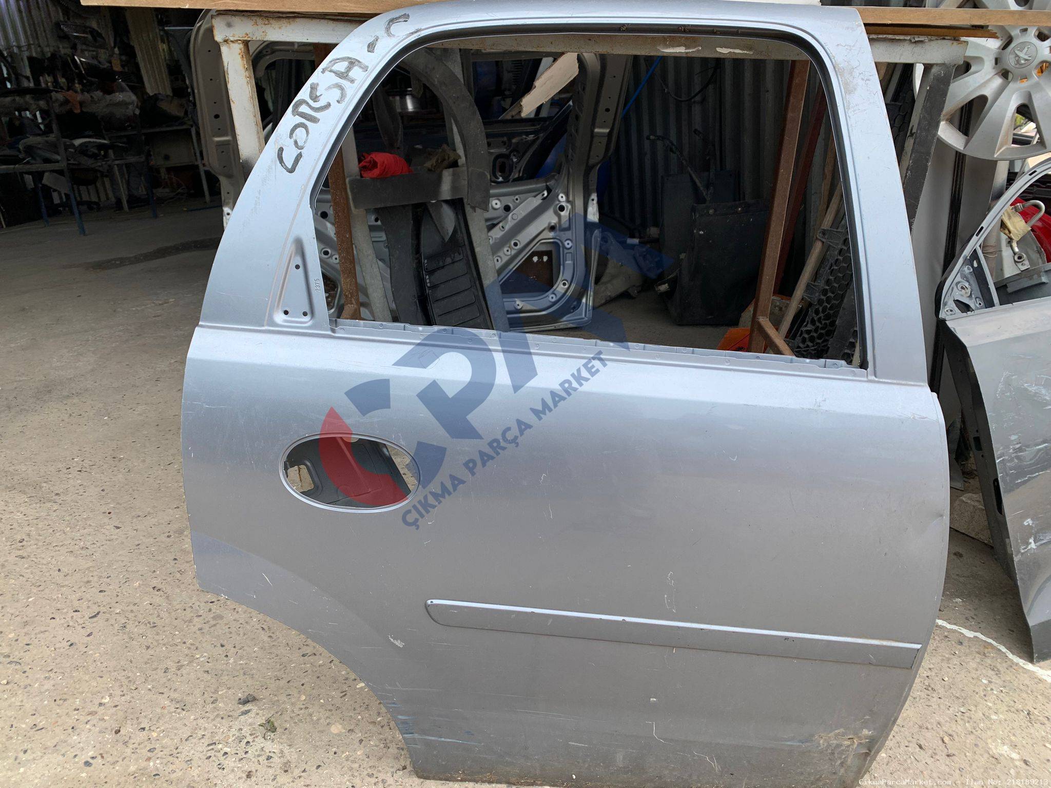 2004 2006 Opel Corsa C sağ arka kapı Sağ Arka Kapı