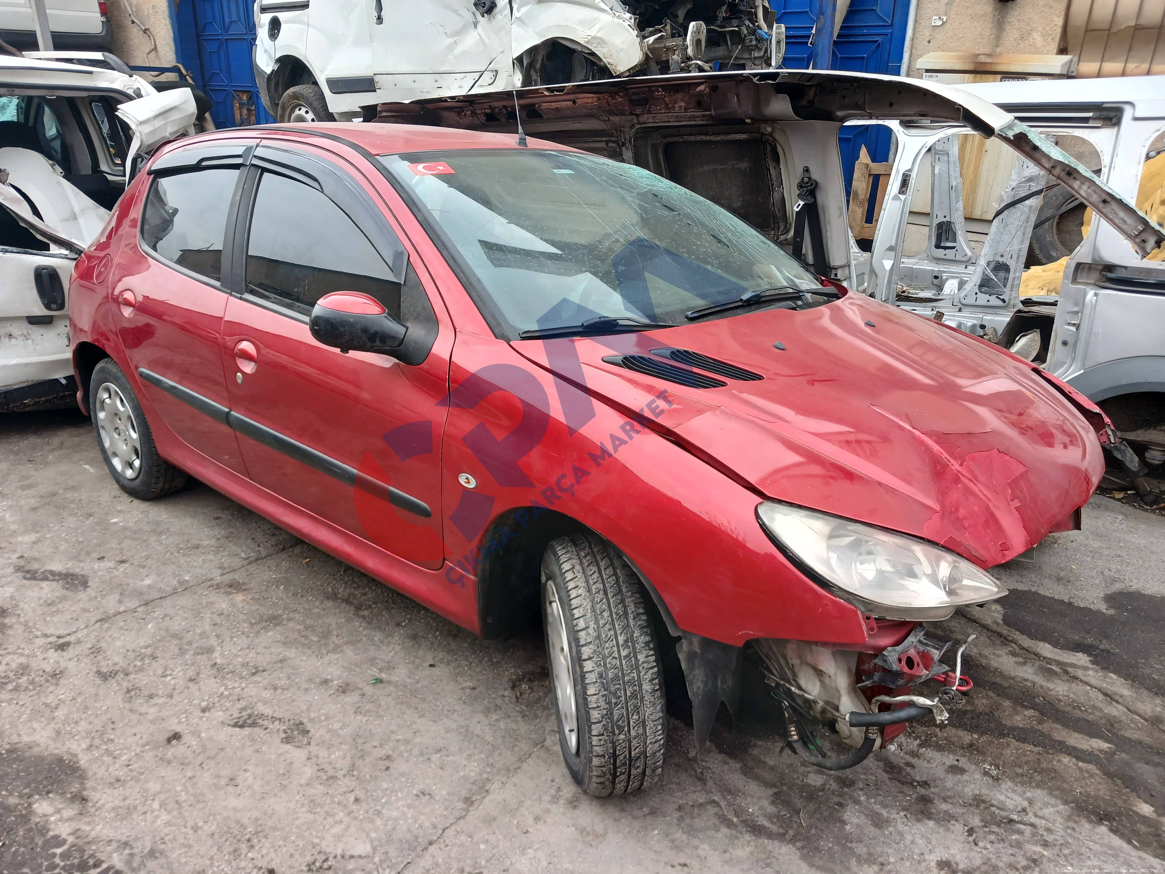 2002 2007 Peugeot 206 Otomatik Benzinli  Çıkma Parça