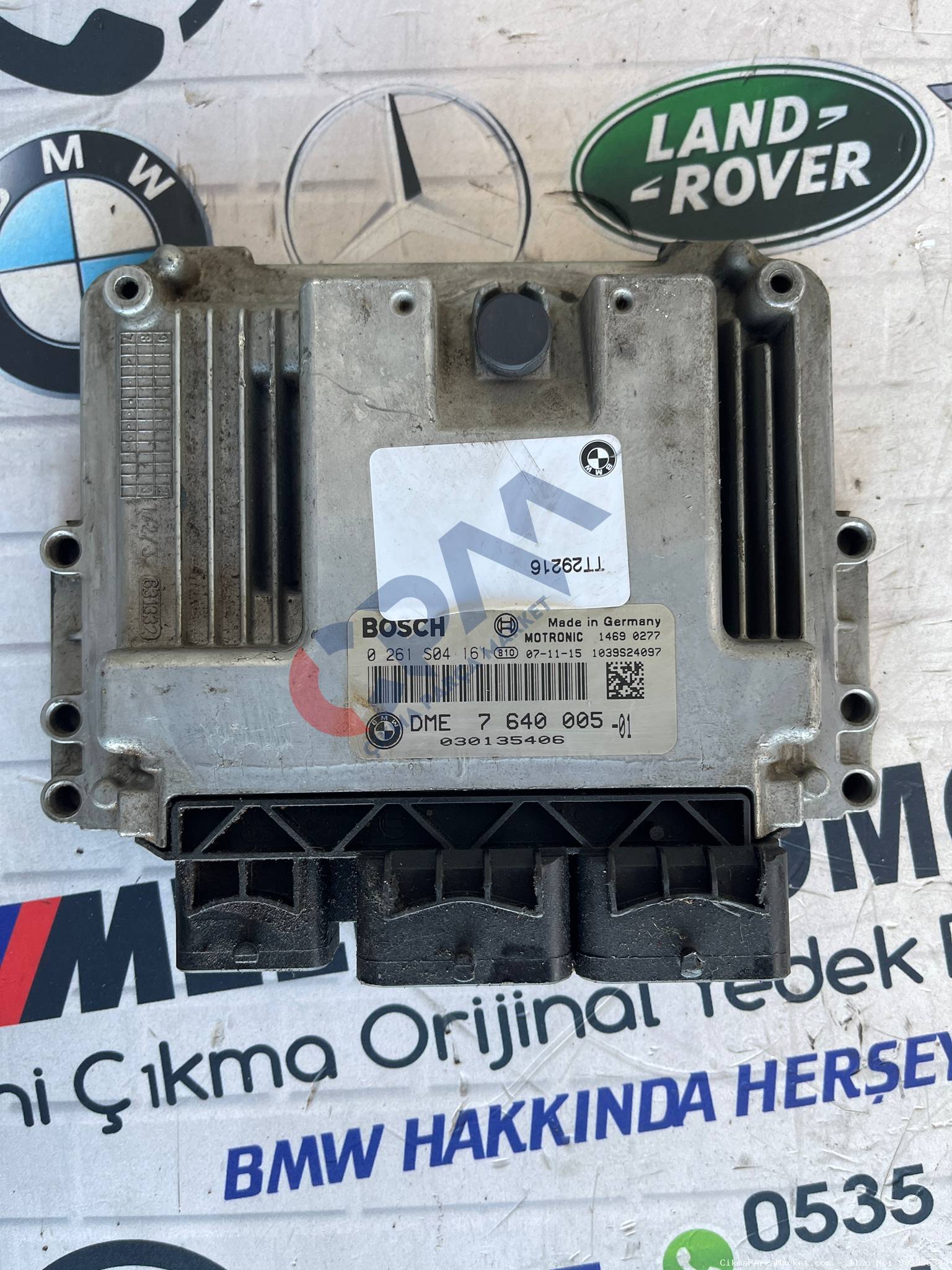 MİNİ COOPER ÇIKMA R55 N12 MOTOR BEYNİ 0261S04161 7640005