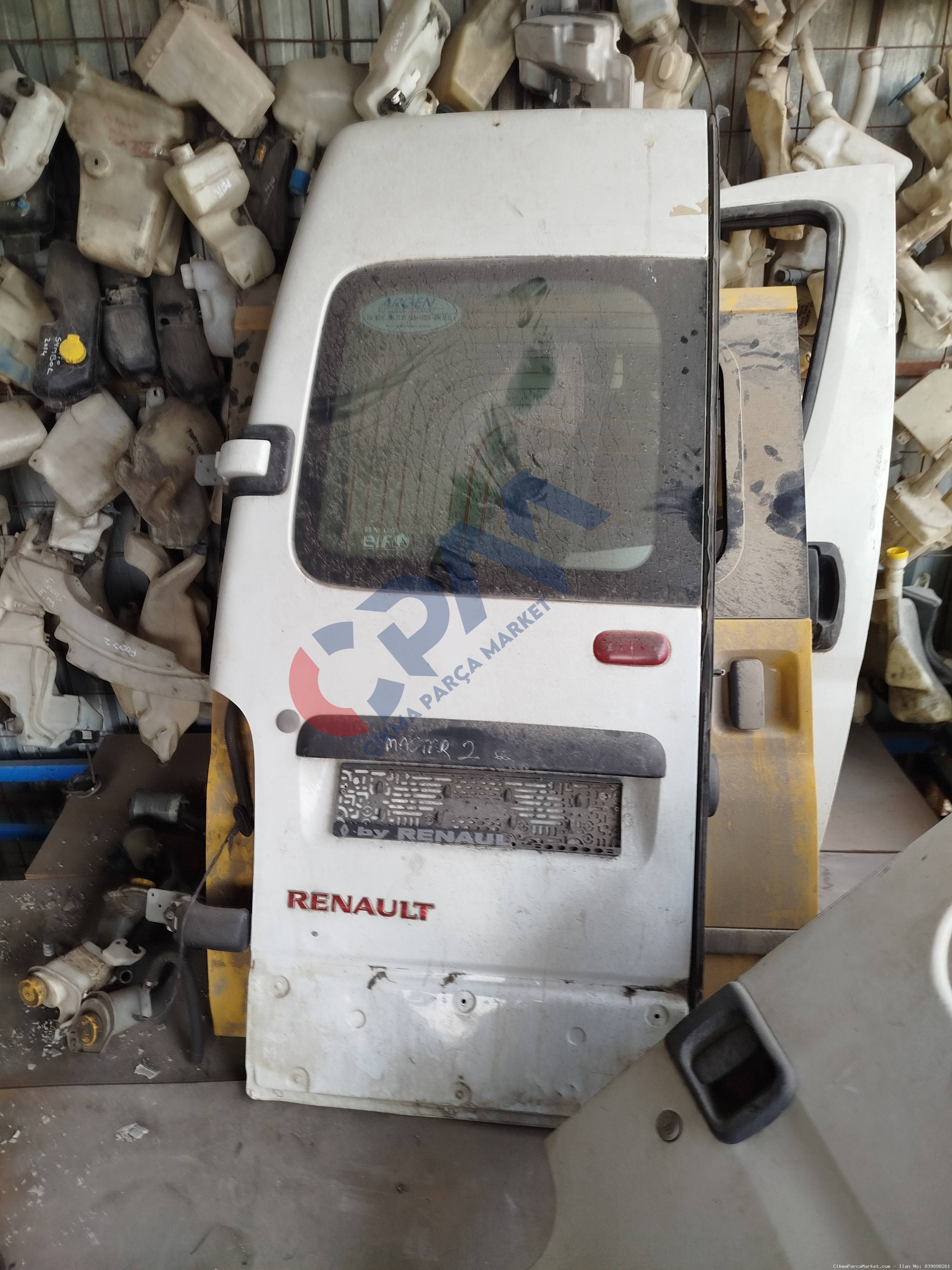 RENAULT MASTER 2 SOL ARKA KAPİ