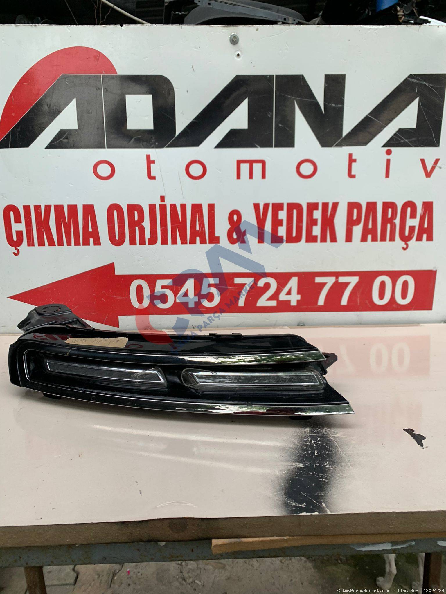 2017 2023 Citroen C3 Gündüz leti sağ tarafı Gündüz Ledi (Beyin)