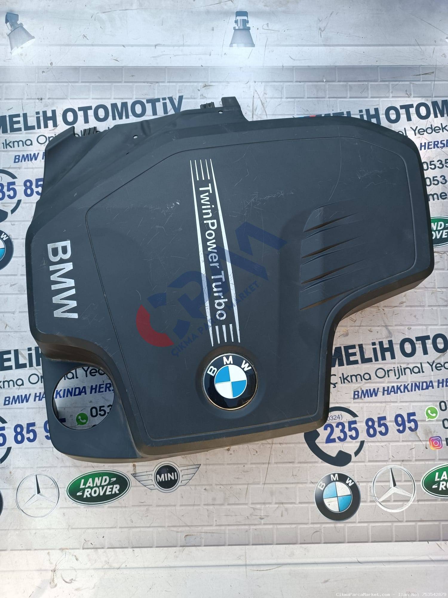 BMW ÇIKMA F20 F30 N20 MOTOR AKUSTİK KAPAK 7636791 7604564 7594344