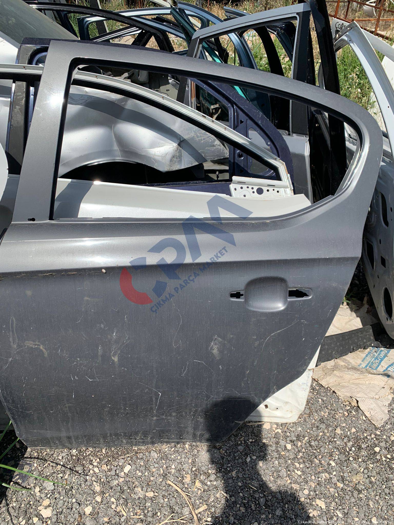 2013 2016 Opel Corsa D Sol Arka Kapı